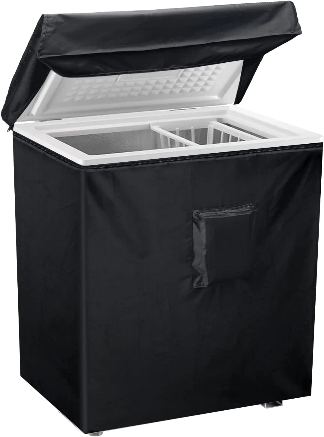 Black Chest Freezer Cover, Waterproof Freezer Cove